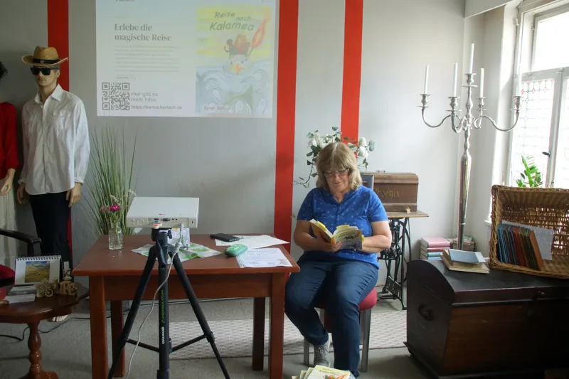 Lesung in der Bücherwelt Schwarzenberg